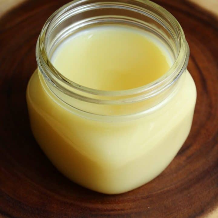 Jar of DIY Natural Body Butter