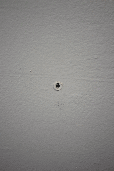 drywall anchor in a wall
