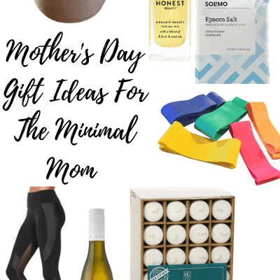 mothers day gift ideas for the minimalist mom