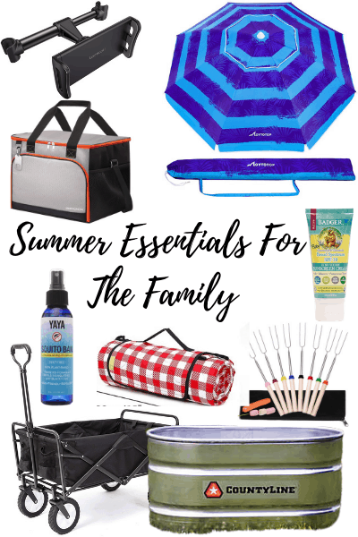summer essentials for the family 