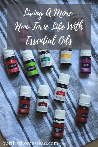 living a more non-toxic life with essential oils